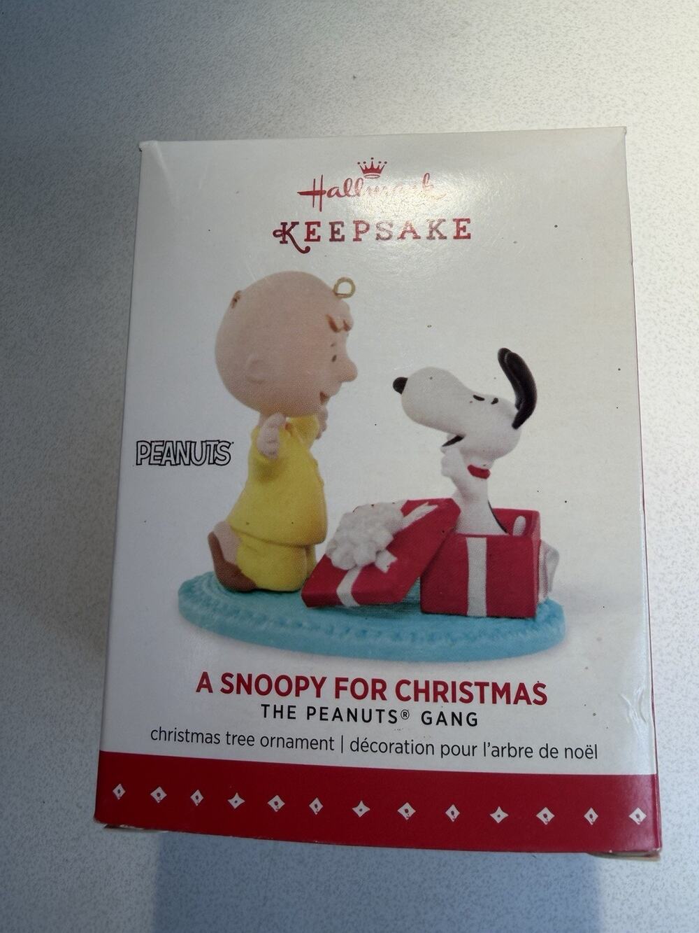 Hallmark 2015 Keepsake Peanuts Gang A Snoopy For Christmas Ornament NIB